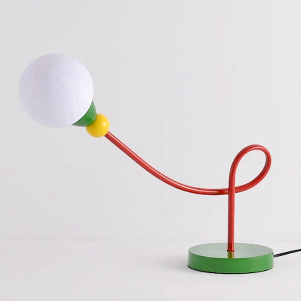 Colorful Wired Moon Lamp