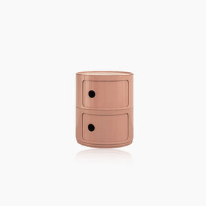 Componibili Style Barrel Storage Side Table