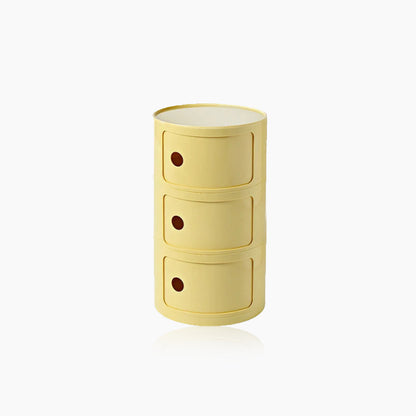 Componibili Style Barrel Storage Side Table