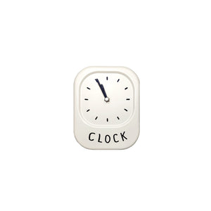 Cream White Minimalistic "Clock"