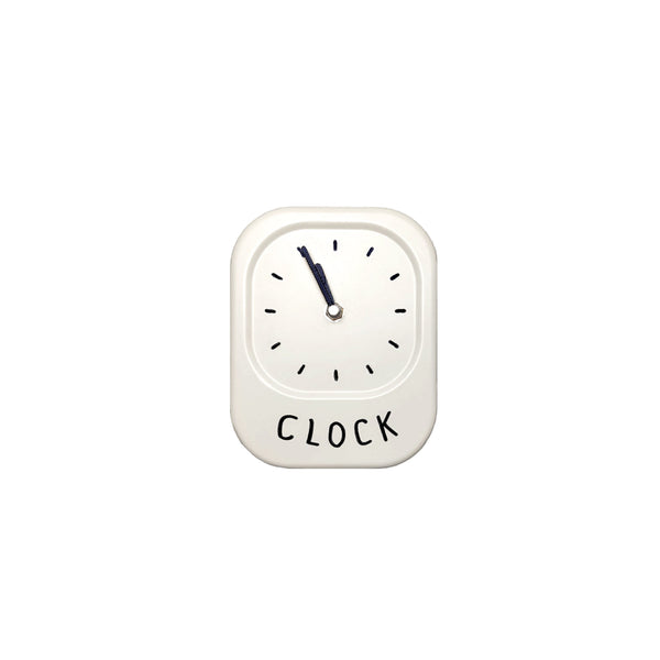 Cream White Minimalistic "Clock"