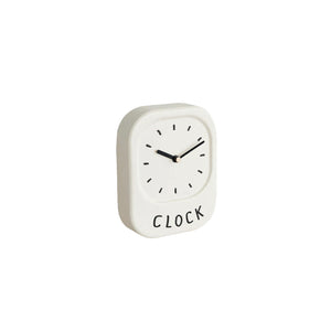 Cream White Minimalistic "Clock"