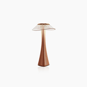 Mushroom Acrylic Top Portable Table Lamp