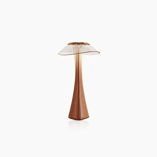 Mushroom Acrylic Top Portable Table Lamp