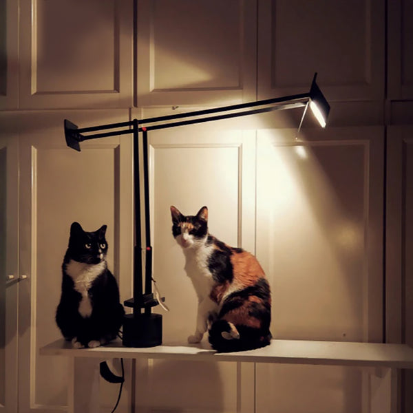 Lampe de table à grue industrielle danoise