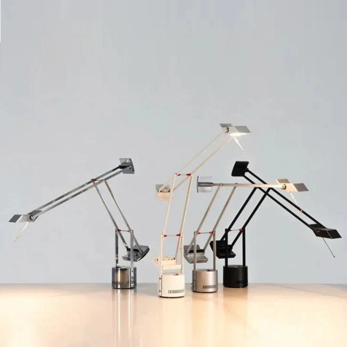 Danish Industrial Crane Table Lamp