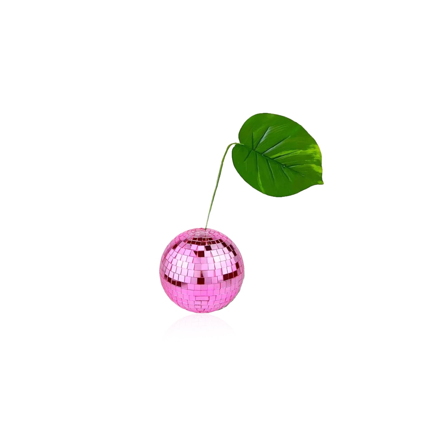 Disco Ball Sparkle Cherry Ornament
