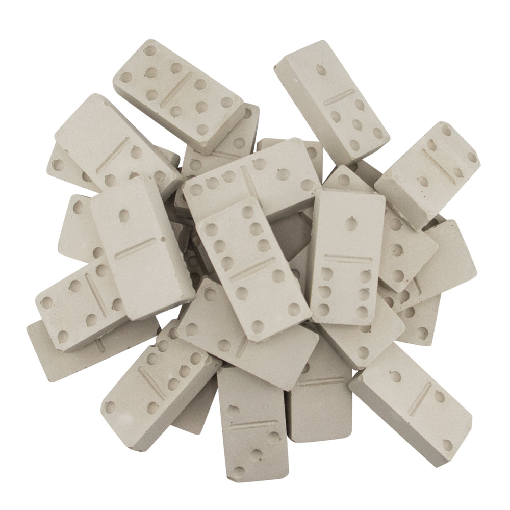 Caos Motē Concrete Domino Set