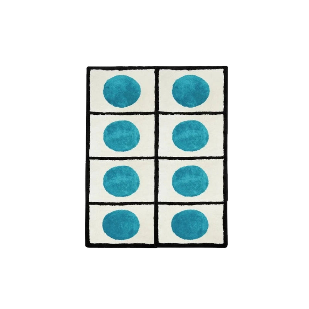 Dot Minimalistic Pattern Area Carpet Rug