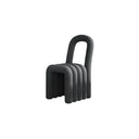 Fabric Upholstered Pipe Accent Chair