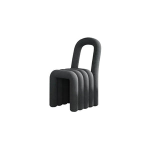 Fabric Upholstered Pipe Accent Chair