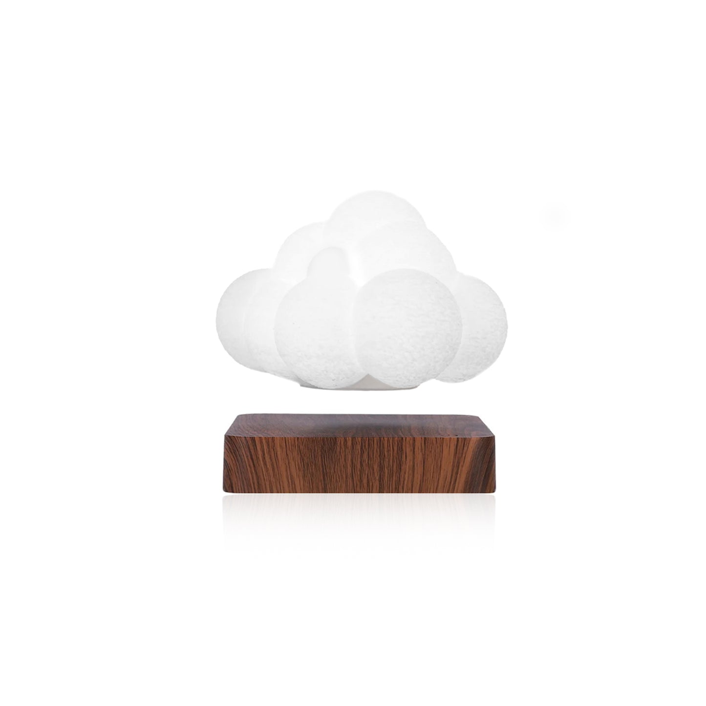 Floating Cloud Wooden Base Lamp