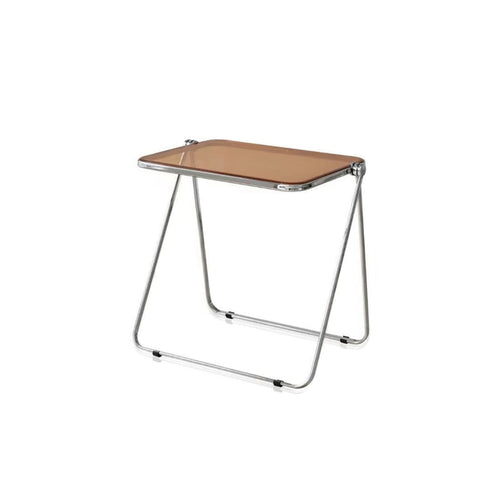 de homê Foldable Acrylic Transparent Medium Side Coffee Table