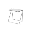 de homê Foldable Acrylic Transparent Medium Side Coffee Table