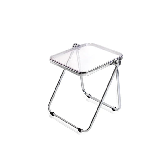 Foldable Acrylic Transparent Small Side Coffee Table