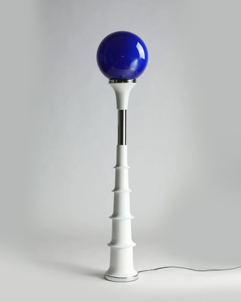 French Design 90's Retro Ball Floor Lamp