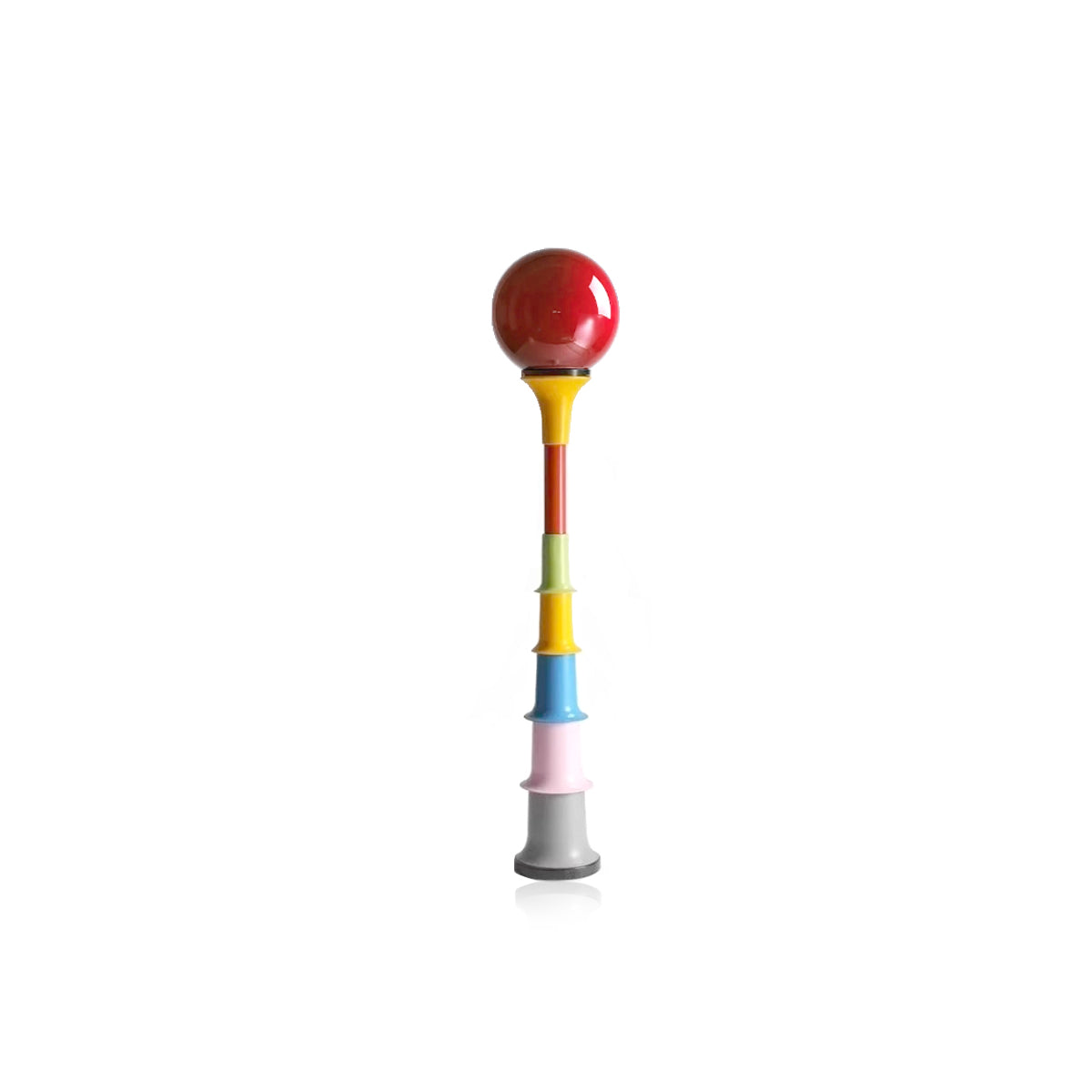 French Design 90's Retro Ball Floor Lamp