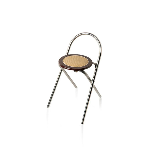 French Rattan Folding Chair