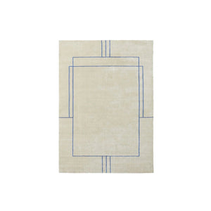 French Retro Abstract Stripe Carpet Rug