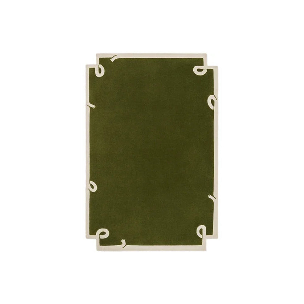 French Retro Hand Design Carpet Rug