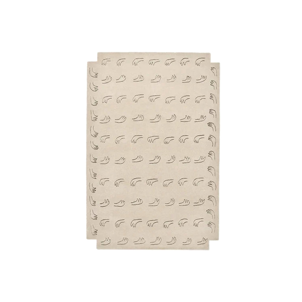 French Retro Pattern Carpet Rug