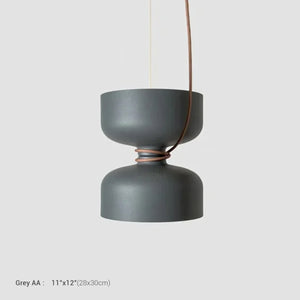 Illusion Art Iron Pendant Led Ceiling Light Chandelier