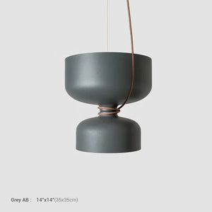 Illusion Art Iron Pendant Led Ceiling Light Chandelier