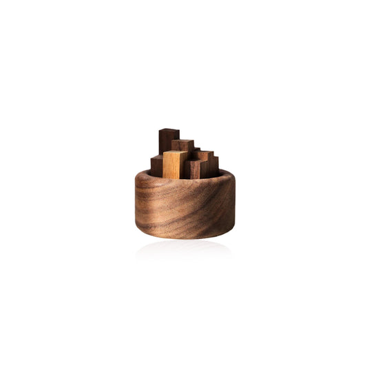 Geometry Cube Mini Wooden Diffuser