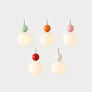 Glass Ball Single Pendant Ceiling Lamp