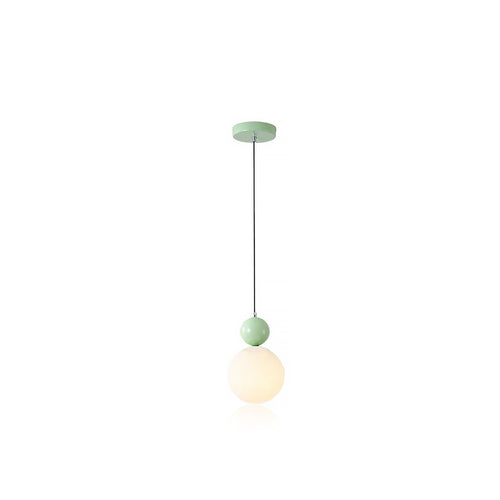 Glass Ball Single Pendant Ceiling Lamp