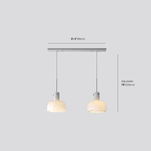 Glass Tulip Pendant Ceiling Light