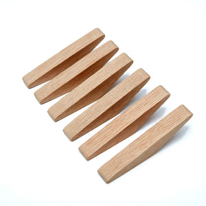 Angular Solid Wooden Wall Hanger