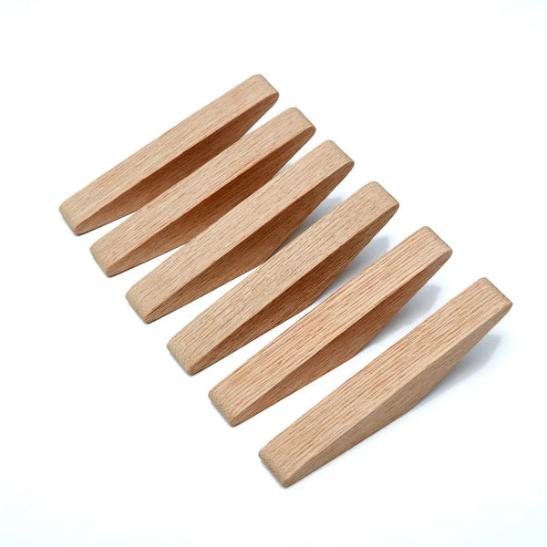 Angular Solid Wooden Wall Hanger