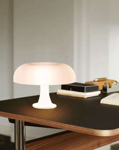 Wide Mushroom Table Lamp
