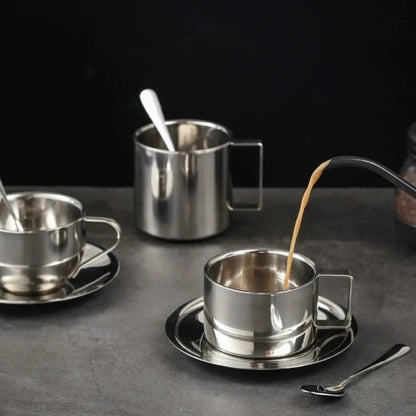 Stainless Steel Thermal Tea Time Set