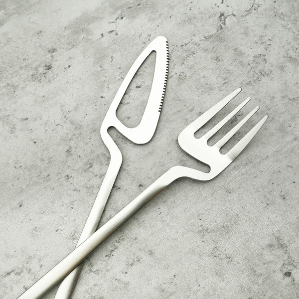 Irregular Design Stainless Steel Dinnerware