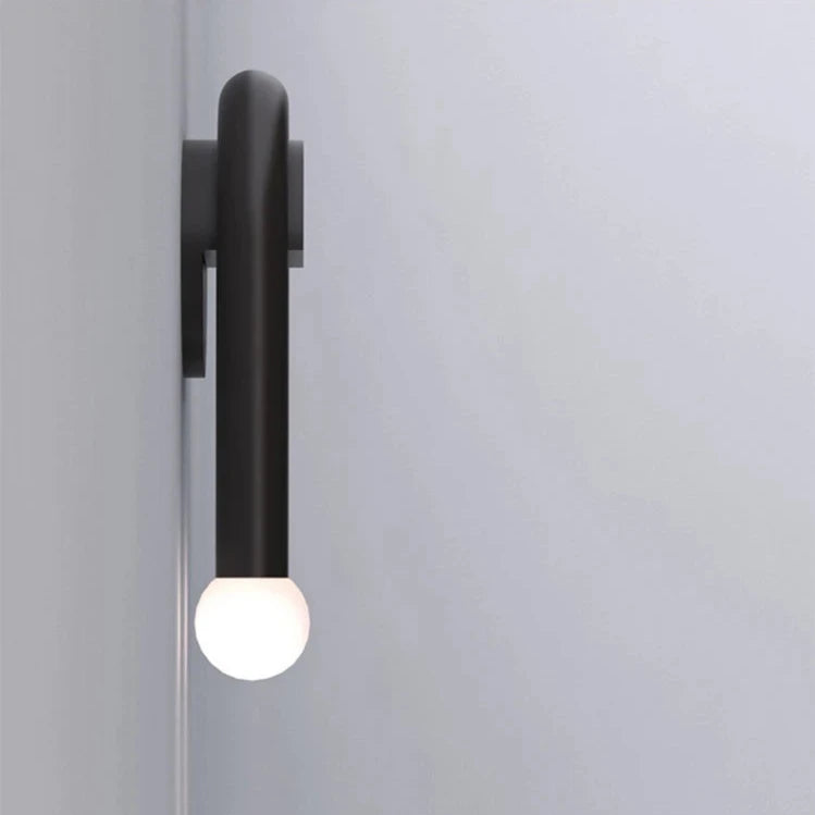 U Pipe Design Nordict Wall Fixture Lamp