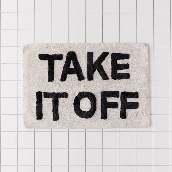 MokoMoko "Take It Off" Hand-Crafted Bath Mat