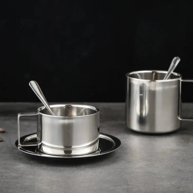 Stainless Steel Thermal Tea Time Set