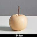 Matte Ceramic Apple Ornaments