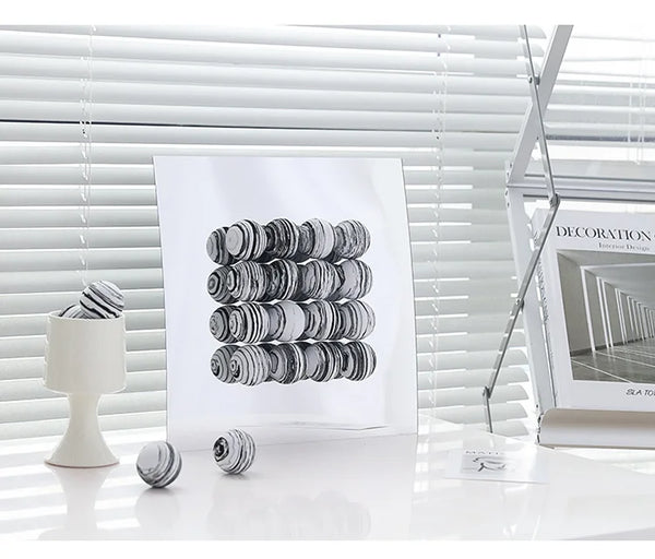 de homê Gomoku Ball Mirror Acrylic Ornament