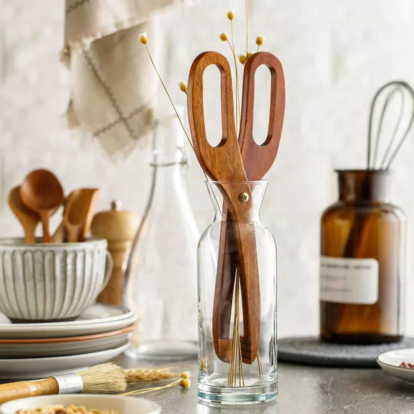 Wooden Kitchen Scissor Clip