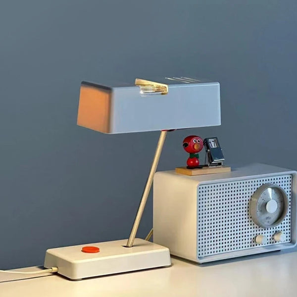 Haus Theory 1960's Space Bauhaus Style Retro Industrial Table Lamp