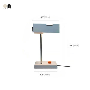 Haus Theory 1960's Space Bauhaus Style Retro Industrial Table Lamp