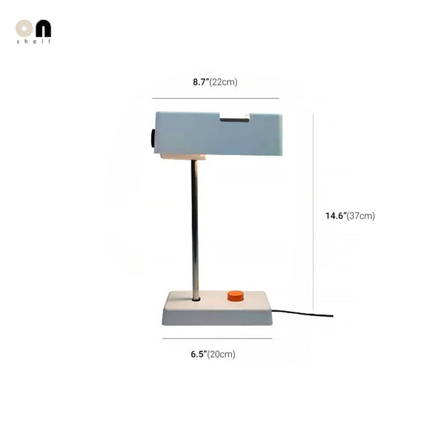 Haus Theory 1960's Space Bauhaus Style Retro Industrial Table Lamp