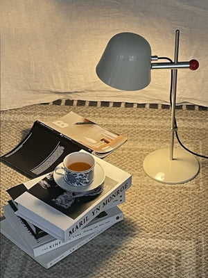 Haus Theory Retro Ball Handle Stainless Steel Table Lamp