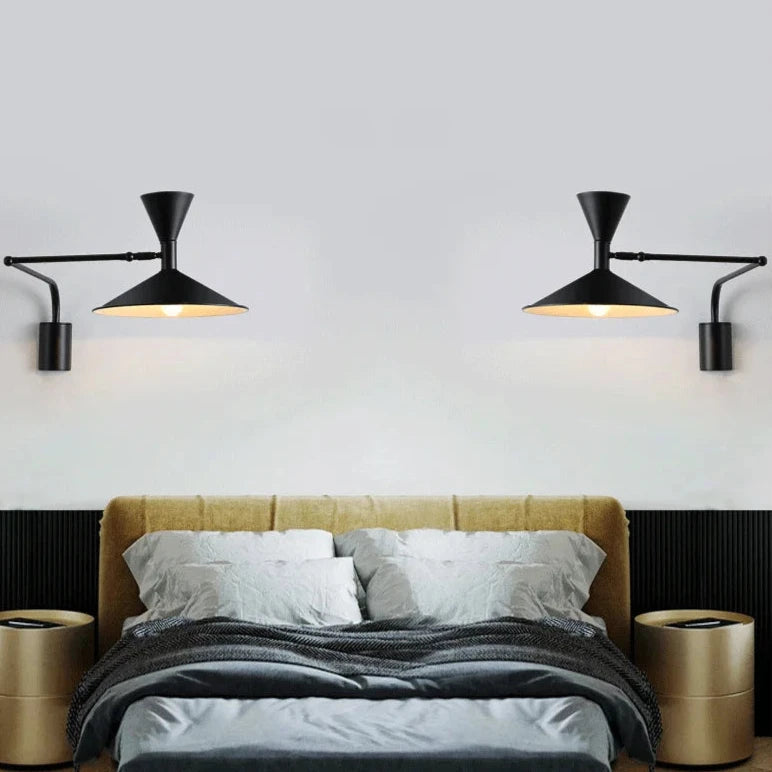 Swing Arm Scone  Plug in Wall Lamp