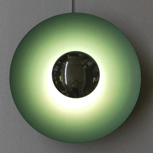 Minimalist Chrome UFO Wall Lamp