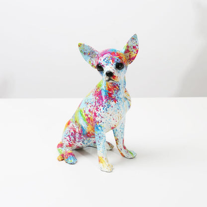 Painted Chihuahua Ornaments