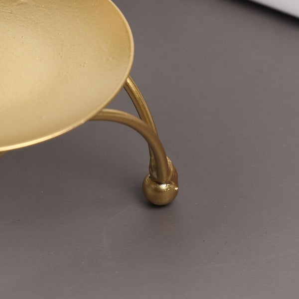 Kerzenhalter aus Eisenplatte